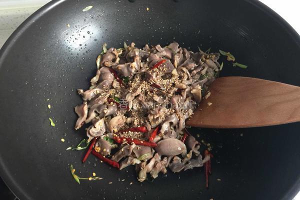香辣鸡胗的做法图解8