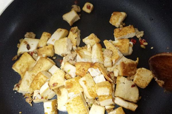 香辣豆腐饭的做法图解4