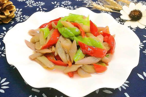 炒糖醋芡实茎的做法图解11