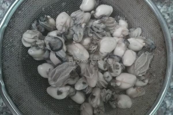 海蛎煎蛋的做法图解1
