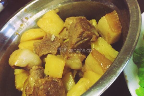 简易红烧肉炖土豆的做法图解5