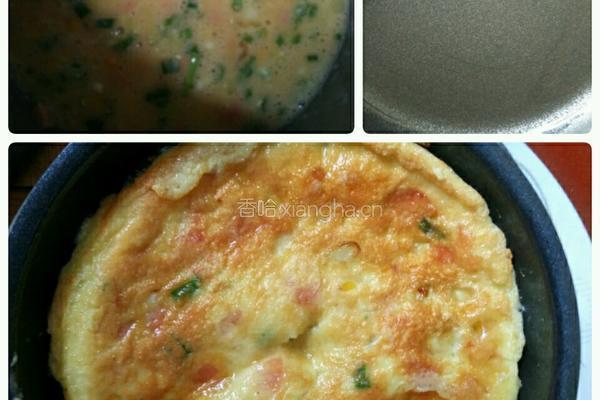 玉米火腿鸡蛋饼的做法图解4