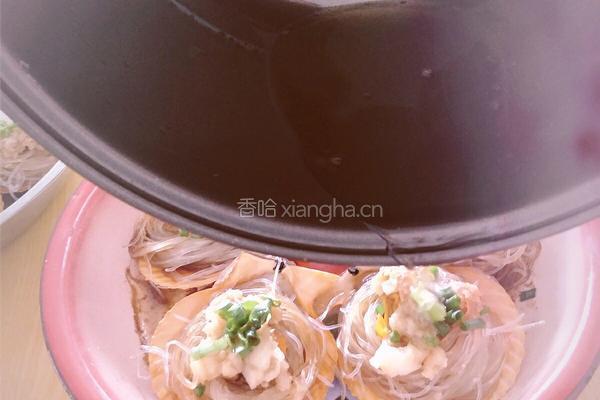 蒜蓉扇贝粉丝的做法图解11