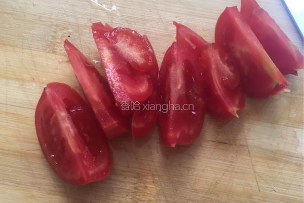 番茄红烧鸡腿的做法图解4