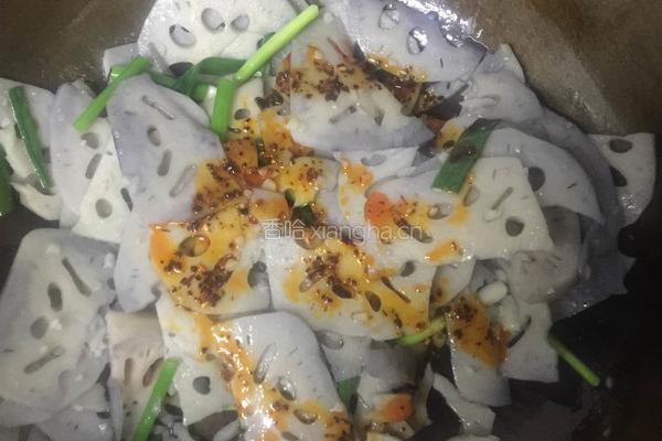 素炒莲藕的做法图解8