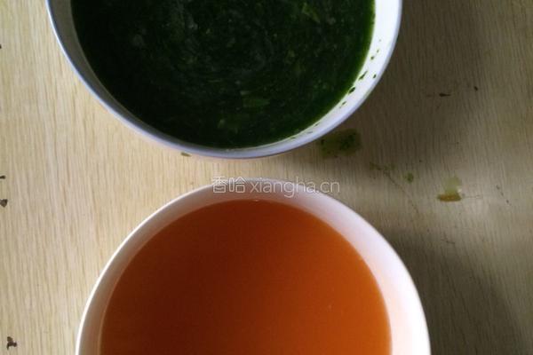 菠菜蒸饺的做法图解2
