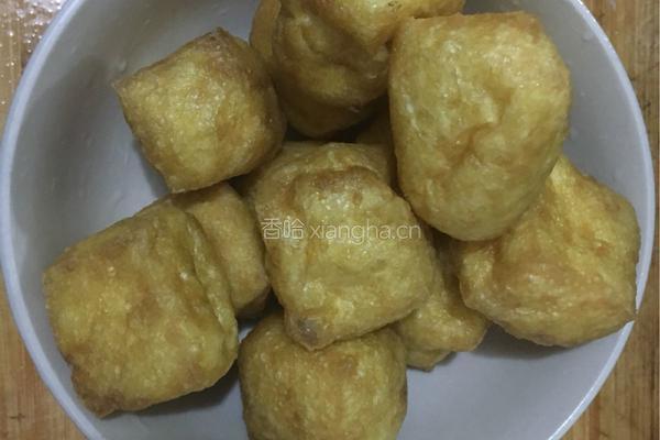 菠菜肉片豆腐泡汤的做法图解2