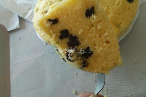 黑加仑蒸蛋糕的做法图解8