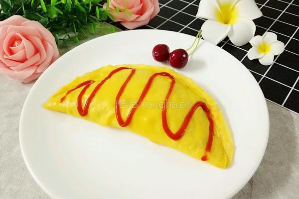 饺子蛋包饭的做法图解1