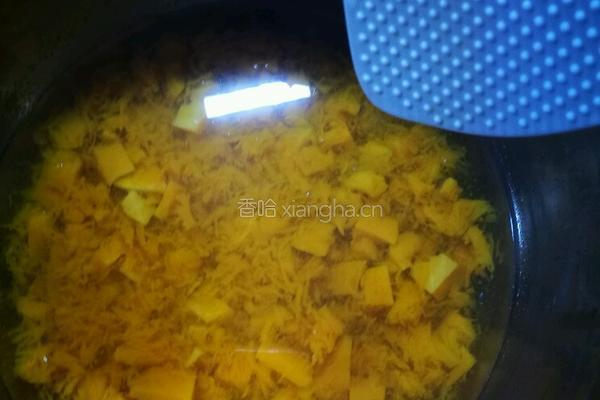 超糯南瓜糯米粥（电饭煲无小米）的做法图解3