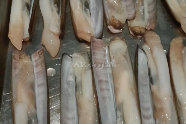 蒜蓉烤蛏王的做法图解4