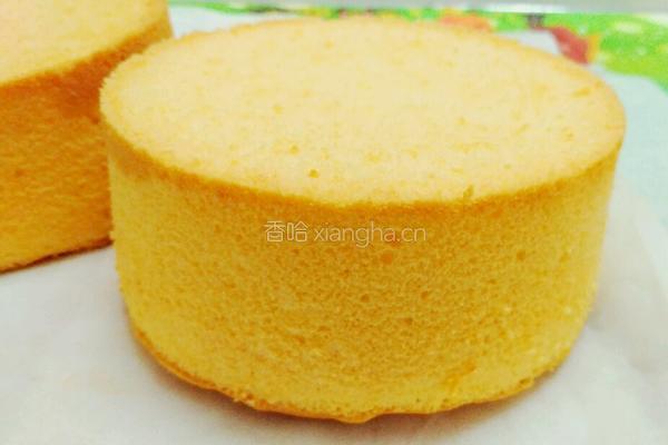 六寸戚风蛋糕（普通面粉版）的做法图解13
