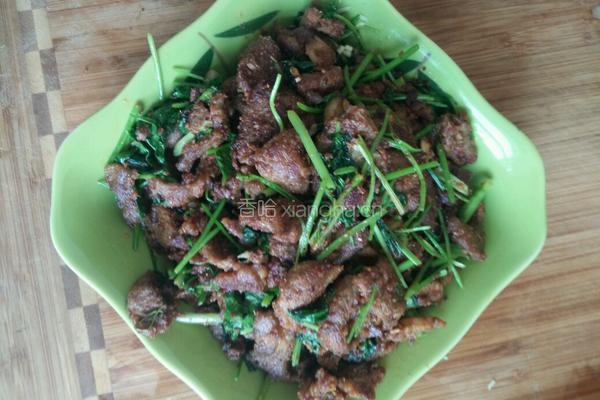 家常孜然羊肉的做法图解8