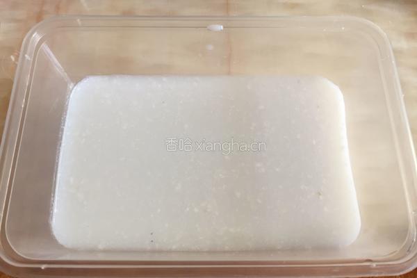 椰汁小方块的做法图解6