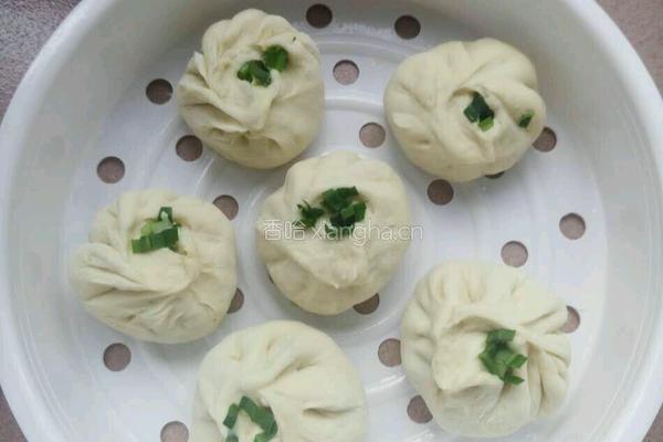 韭菜豆腐鸡蛋包子的做法图解6