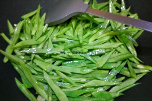 清炒豆角的做法图解5