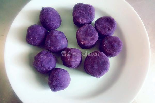 酸奶椰蓉紫薯泥的做法图解5