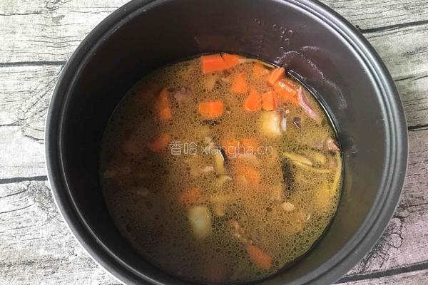 排骨焖饭的做法图解16