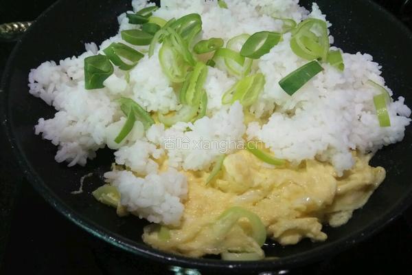老屋私房菜 蛋炒饭的做法图解5