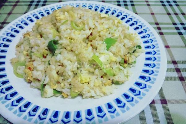 老屋私房菜 蛋炒饭的做法图解7