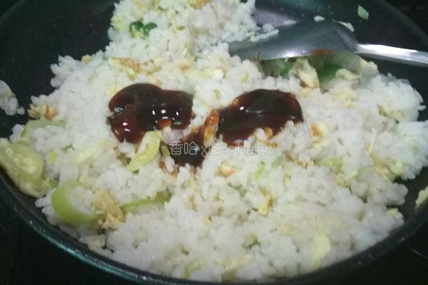 老屋私房菜 蛋炒饭的做法图解6