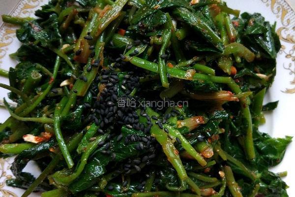 凉拌鹅脚板（野菜）的做法图解3