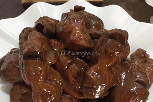啤酒卤鸡胗的做法图解12