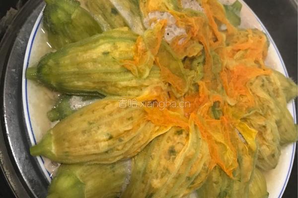 南瓜花酿的做法图解3