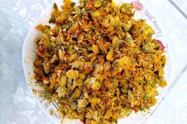 槐花饭的做法图解4