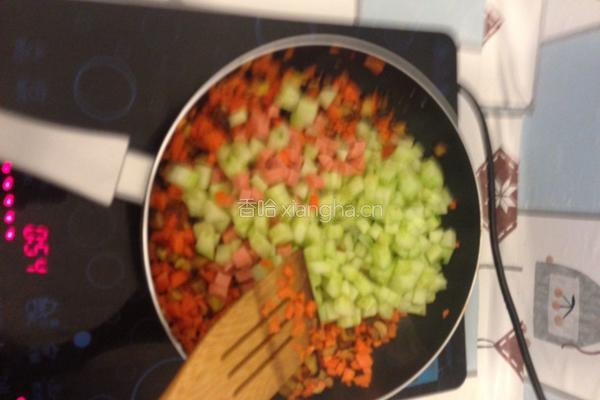 菠萝饭的做法图解3