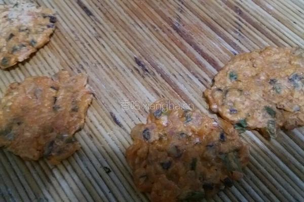 猪肉香菇泡菜饼的做法图解8