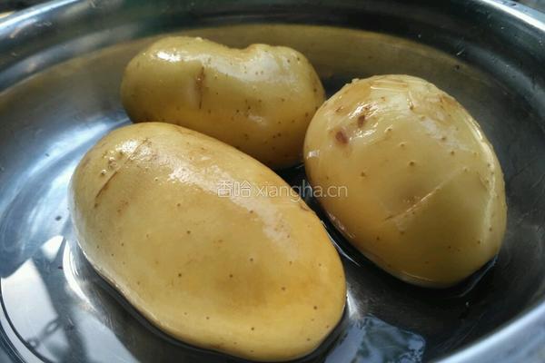 土豆生煎五花肉的做法图解2
