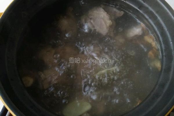 虫草鲜鲍鸡汤的做法图解7