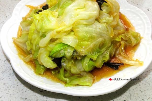 蚝油手撕包菜的做法图解7