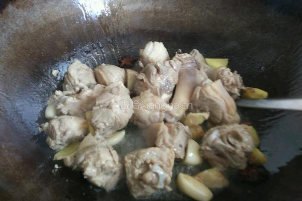 香菇土豆烧鸭腿的做法图解6