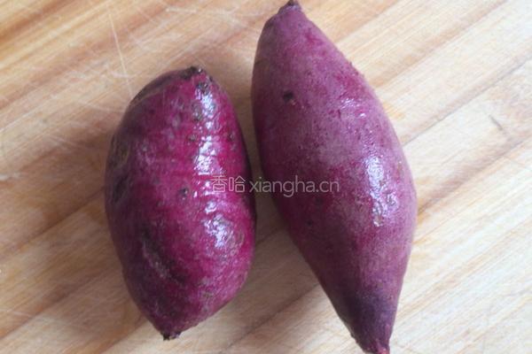 紫薯米饭的做法图解1