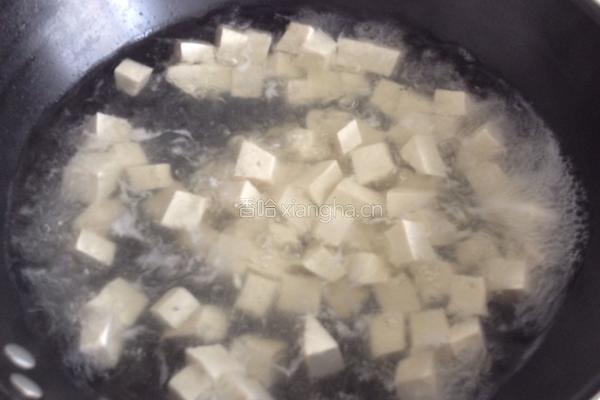 麻婆豆腐的做法图解5