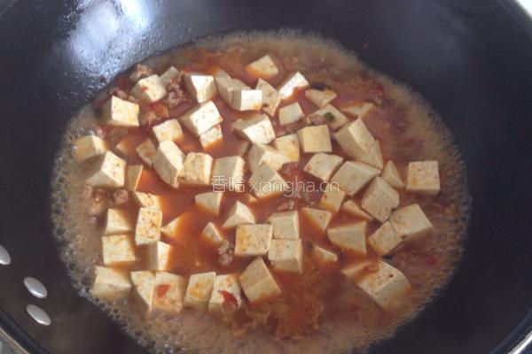 麻婆豆腐的做法图解11