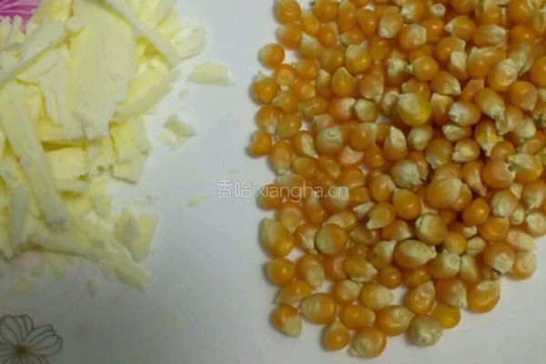 奶香爆米花的做法图解1