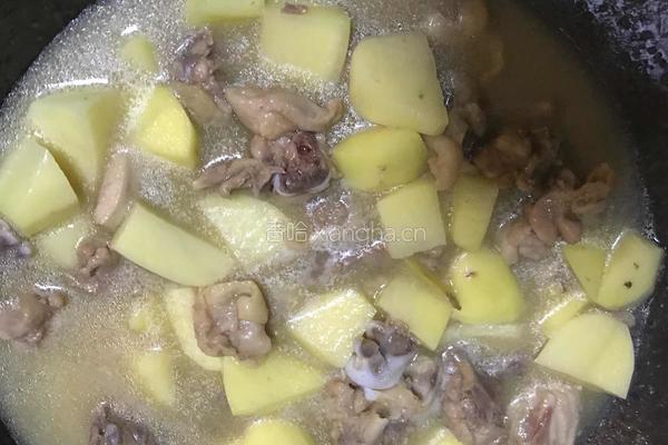 鸡腿焖土豆的做法图解7