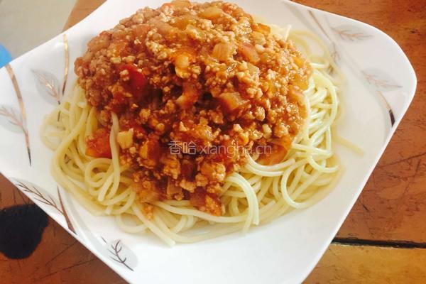肉酱意大利面的做法图解9