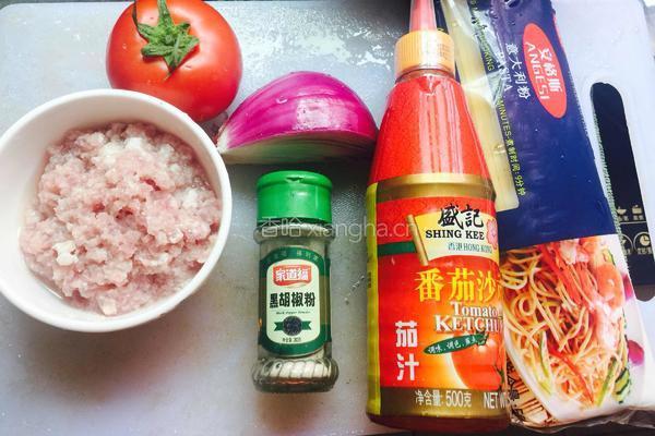 肉酱意大利面的做法图解1