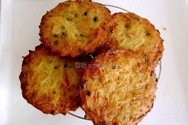 萝卜丝虾皮油墩子的做法图解18