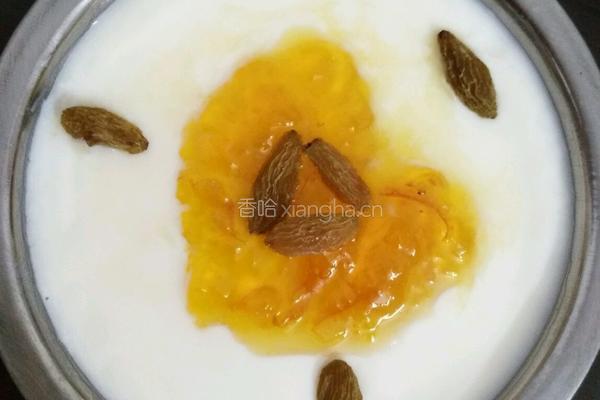 鲜橙葡萄双皮奶的做法图解3