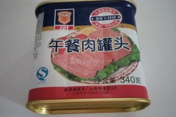 清炒冬瓜午餐肉的做法图解2