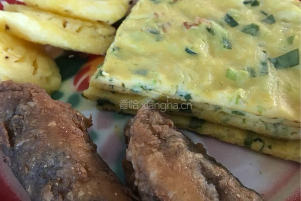 西葫芦玉米面煎饼的做法图解11