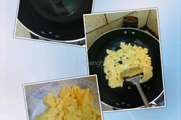 蒜薹炒鸡蛋的做法图解2