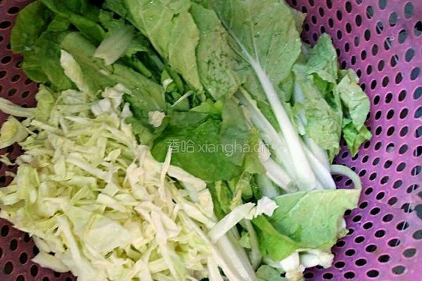 小青菜炒豆腐干的做法图解5