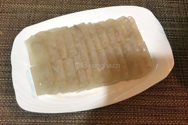 凉拌猪皮冻的做法图解8