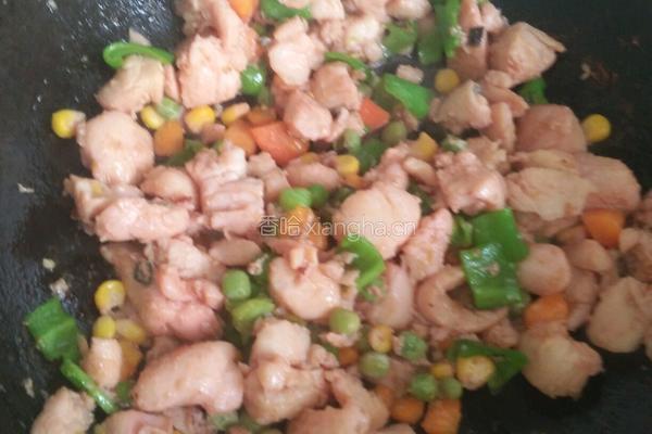 鸡肉南瓜盅的做法图解9